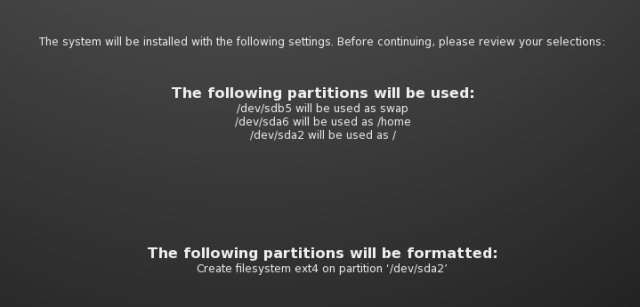 Partitioning notice