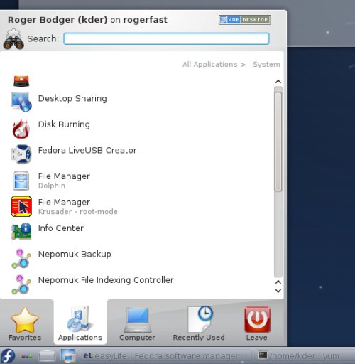 System utilities