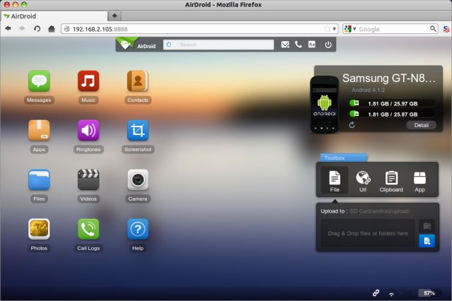 Tablet loaded