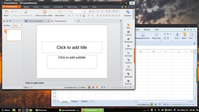 Several programs running