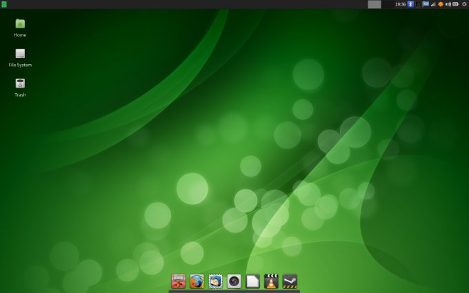 Installed desktop