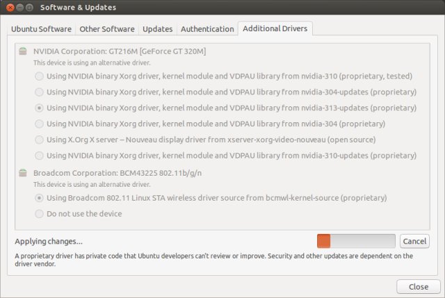 Installing Nvidia