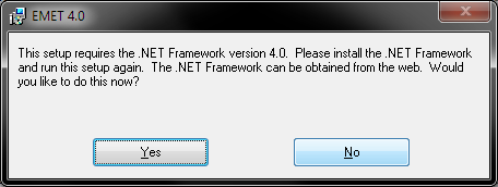 Dotnet setup