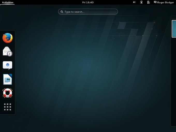 Gnome desktop