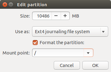 Root options ready
