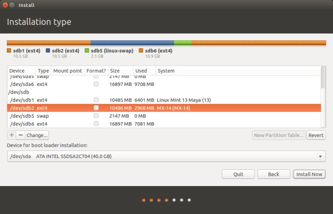 Select root