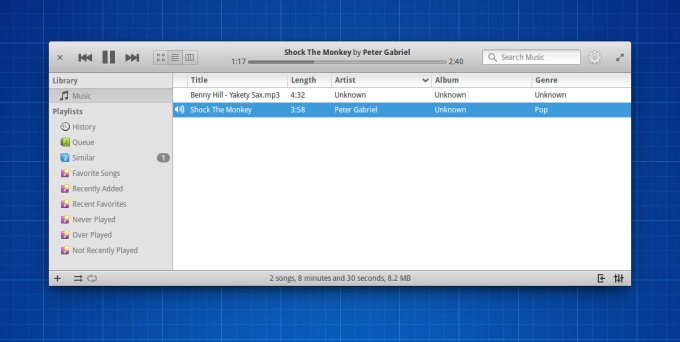 MP3 playback