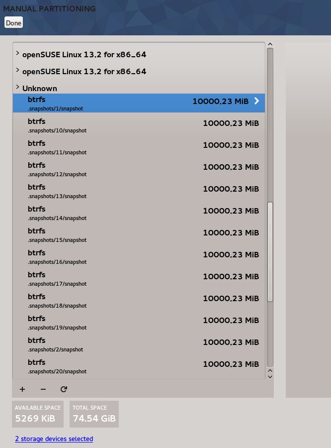 Partitioning wizard, confused, more