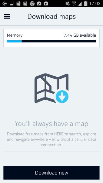 Download maps