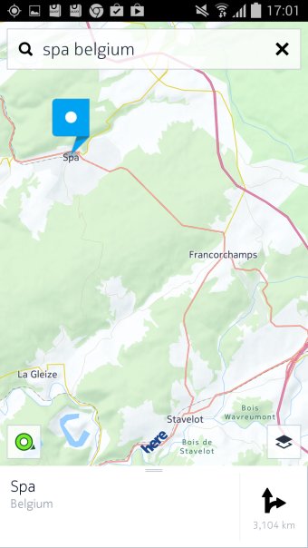 Found map