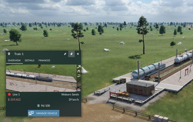 Low cargo quantities