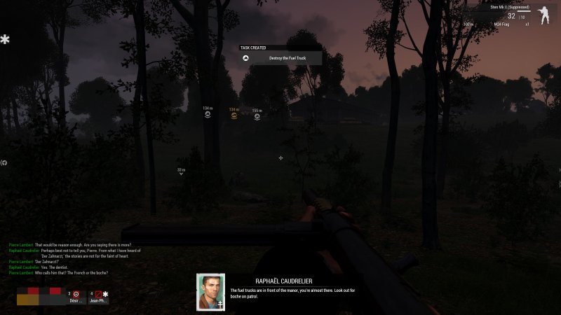Night mission