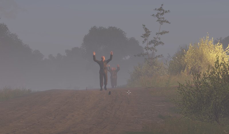 Soldier surrender