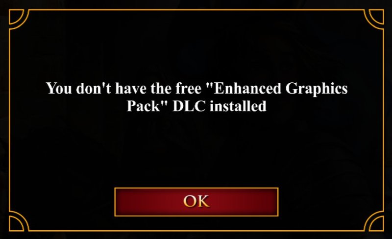 DLC not installed