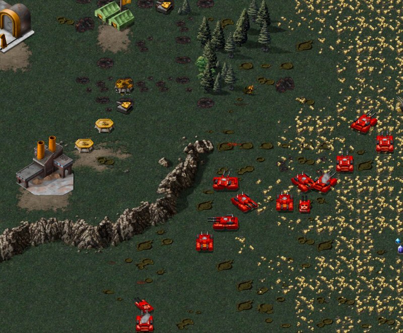 Steam, Proton, Command & Conquer Red Alert works great