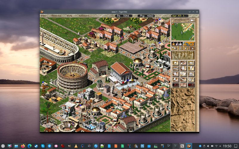 Caesar III, windowed