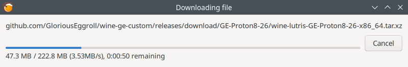 Download external components