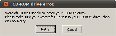 CDROM error