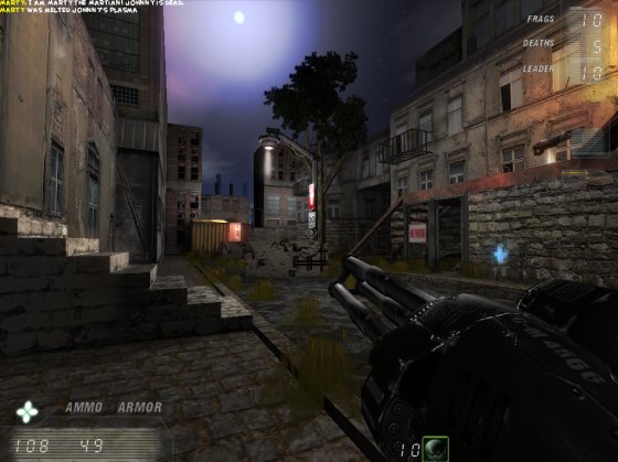 Running with Minigun