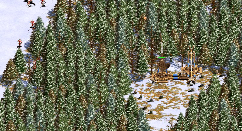 Sneaky trebuchets