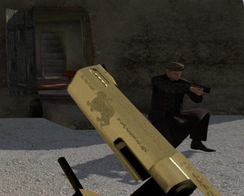 Golden gun