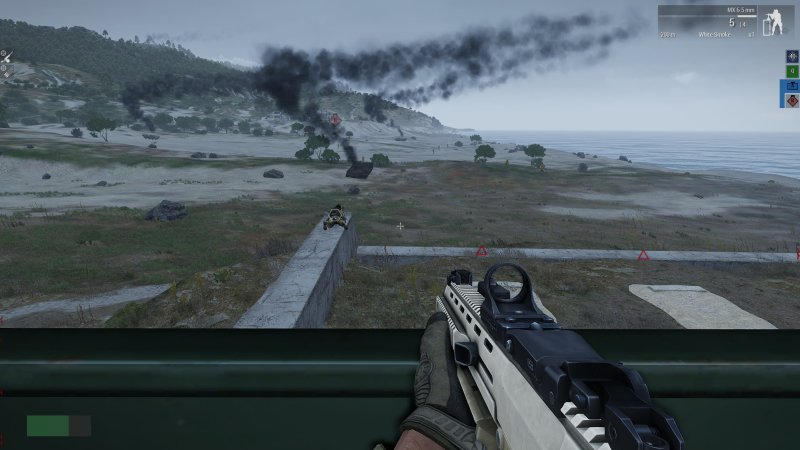 Fires, mines, chaos