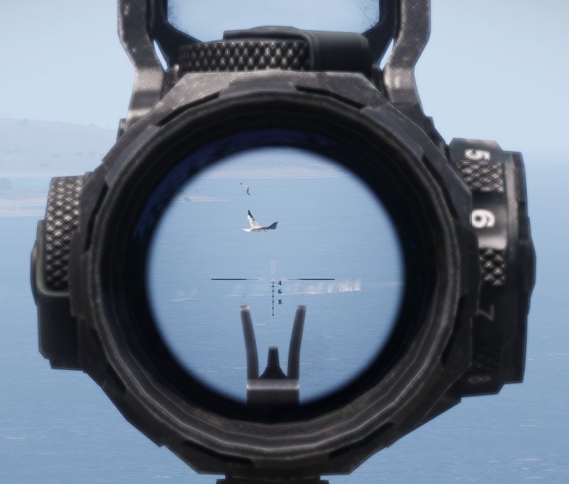 Minigun, water