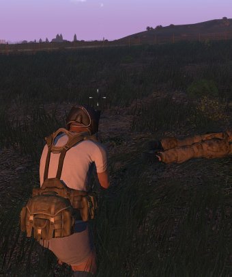 Wearing stolen uniform