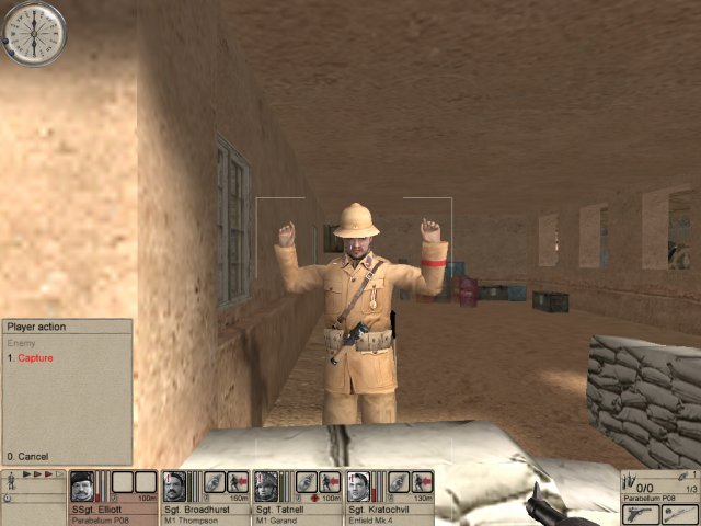 Capture enemy soldier