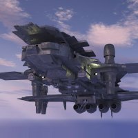 Flying aircraft carrier icon