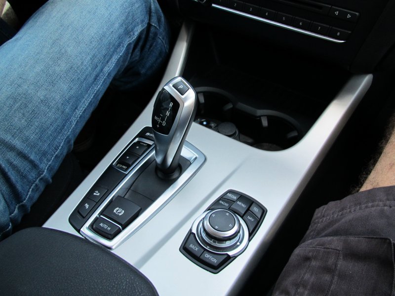 Gear knob & iDrive