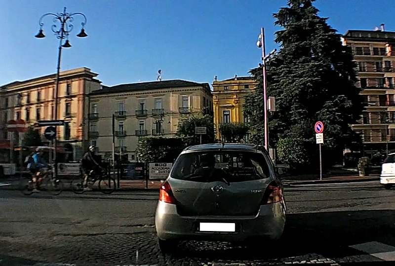 Town driving