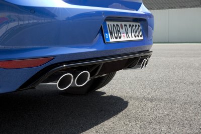 Golf R exhausts