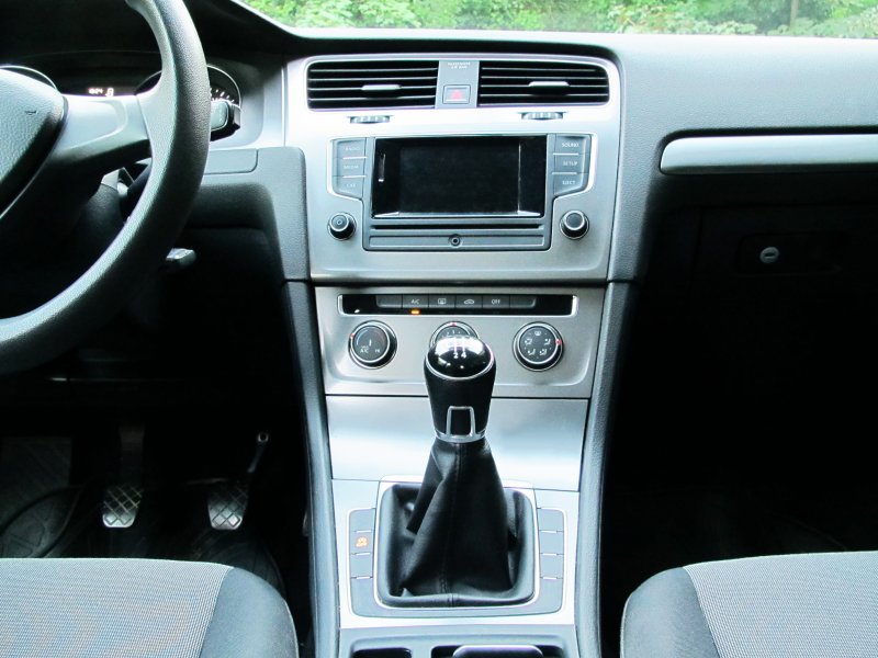 Interior, console