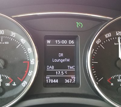 DAB, dashboard view