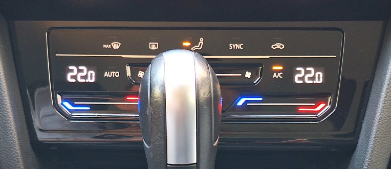 AC touch controls