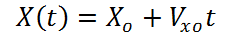X equation